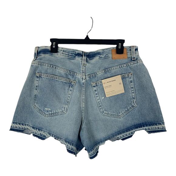 AG Adriano Goldschmeid shorts Alexxis cutoff denim - Picture 3 of 4